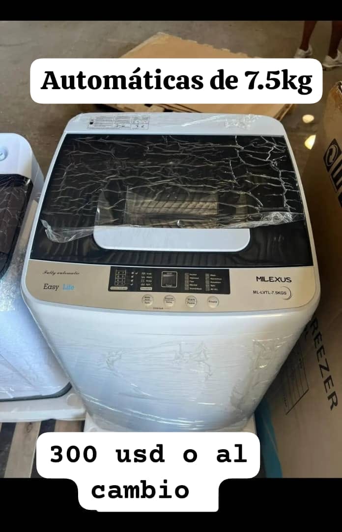 Lavadora 7.5 kg