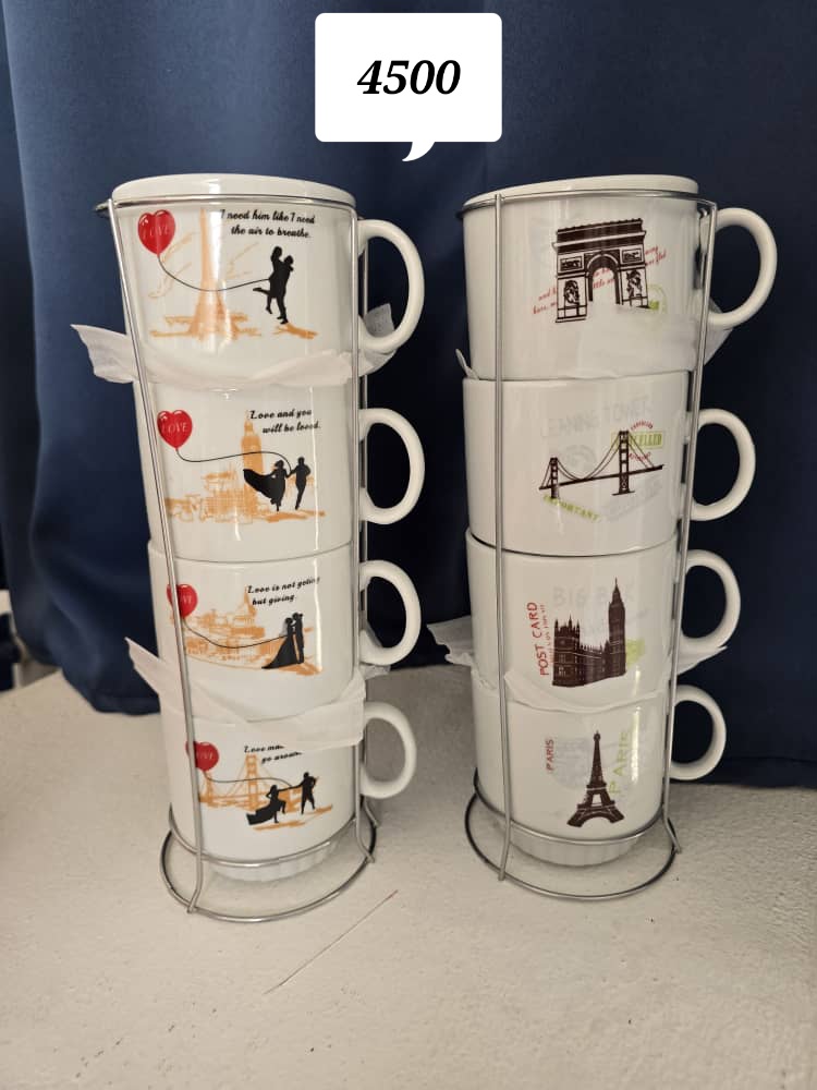 Tazas blancas
