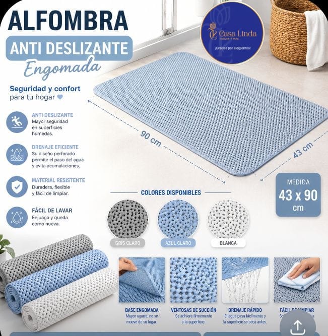 Alfombra engomada